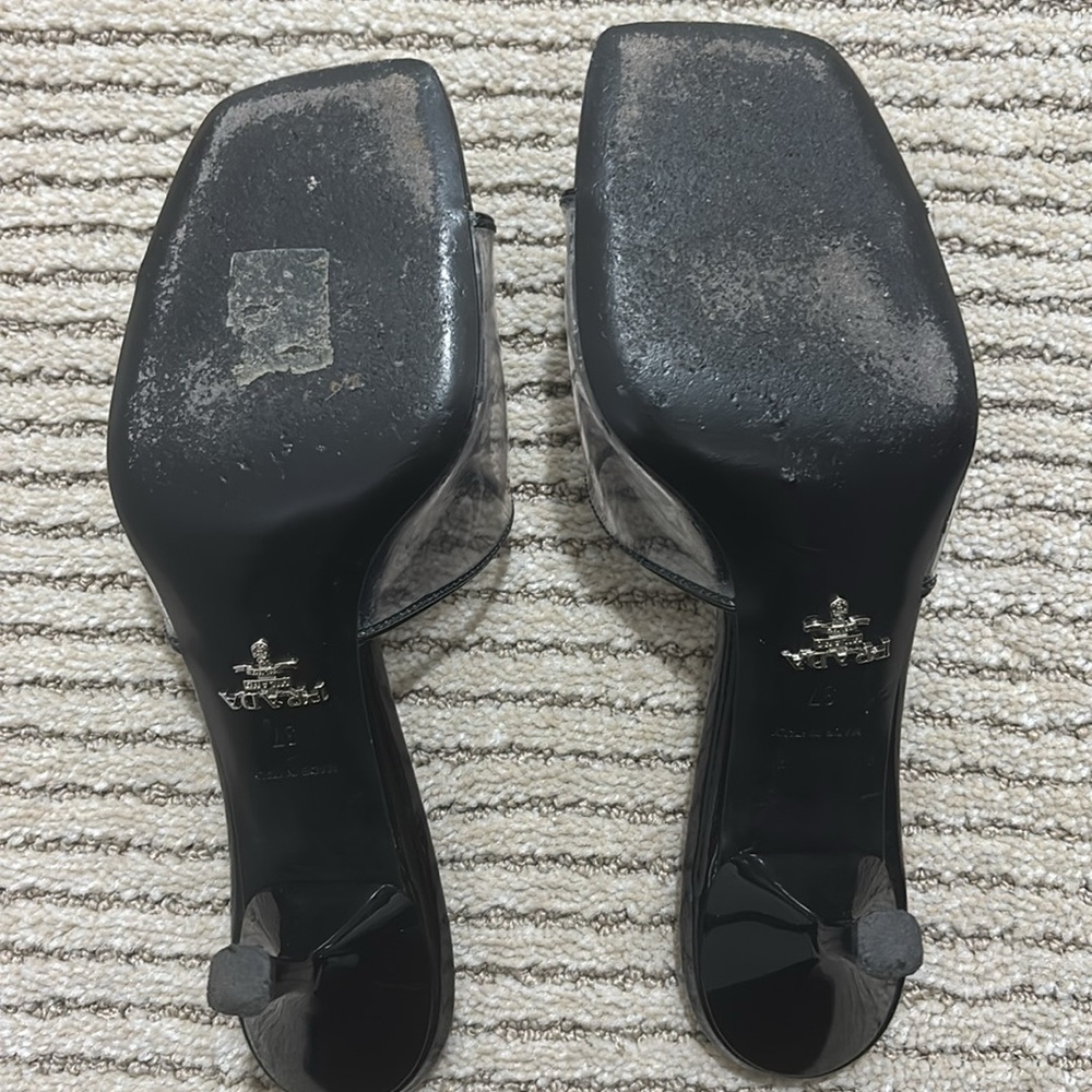 Prada Clear Kitten Heel - Picture 4 of 4